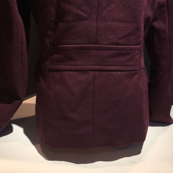 Gap Medium Sized Pea Coat with Faux Fur - Picture 10 of 11